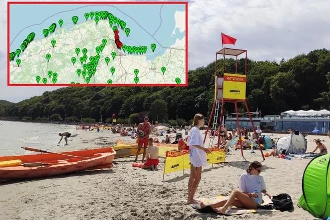 Gdzie sinice w Bałtyku? Sprawdź, gdzie kąpiel jest niebezpieczna