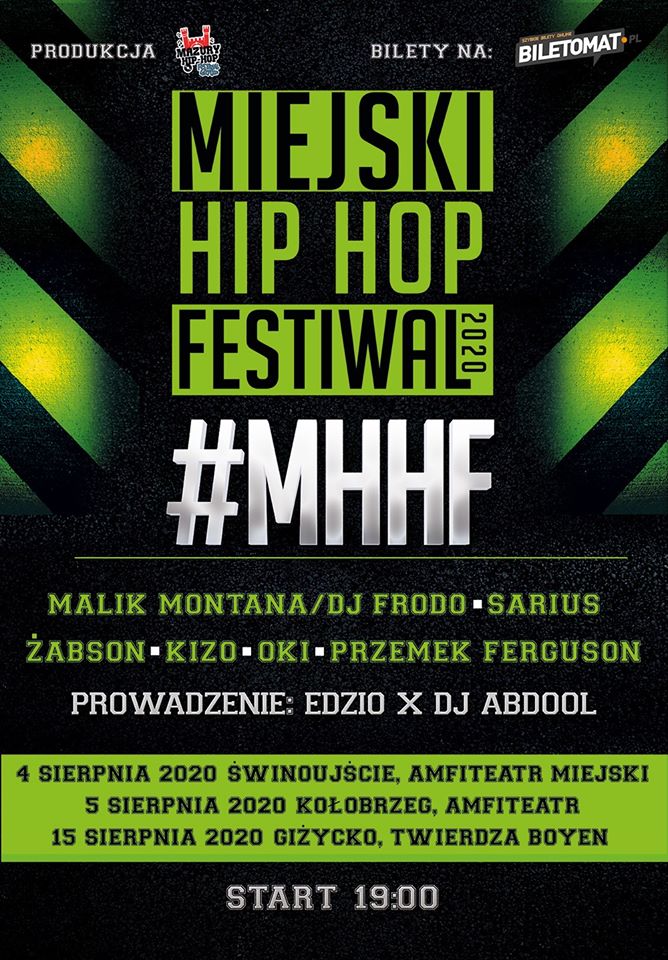Miejski Hip Hop Festiwal odbędzie się w Świnoujściu i Kołobrzegu!