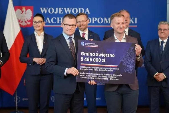 Gmina Świerzno pozyskała kolejne miliony na nowe inwestycje