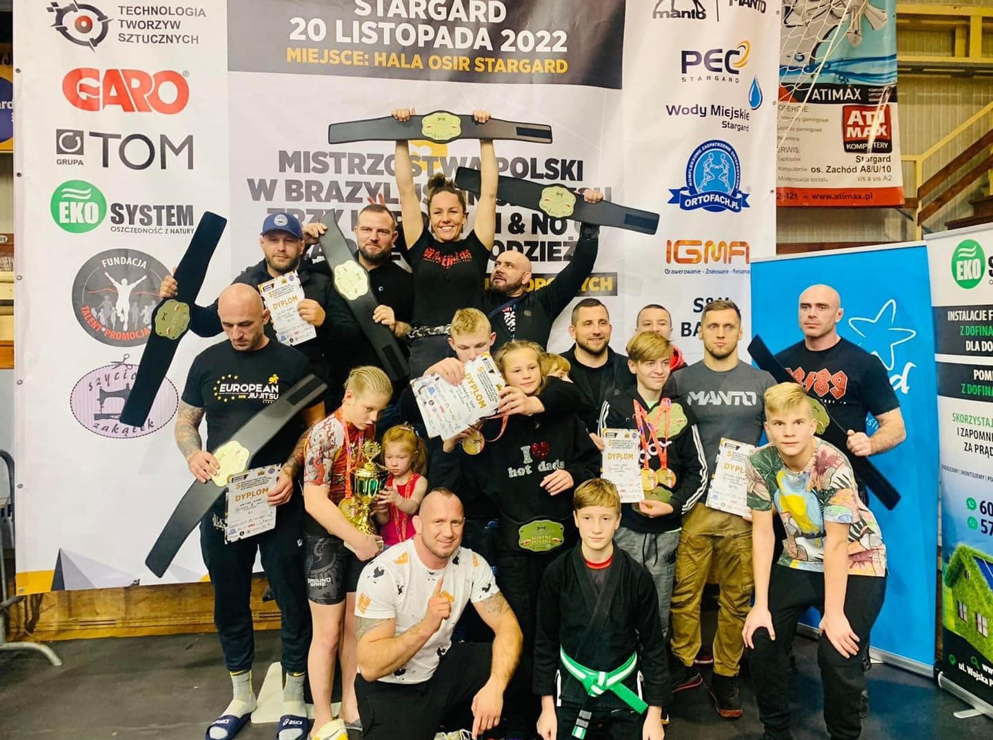 Trzecie miejsce na Mistrzostwach Polski w Brazylijskim Jiu Jitsu