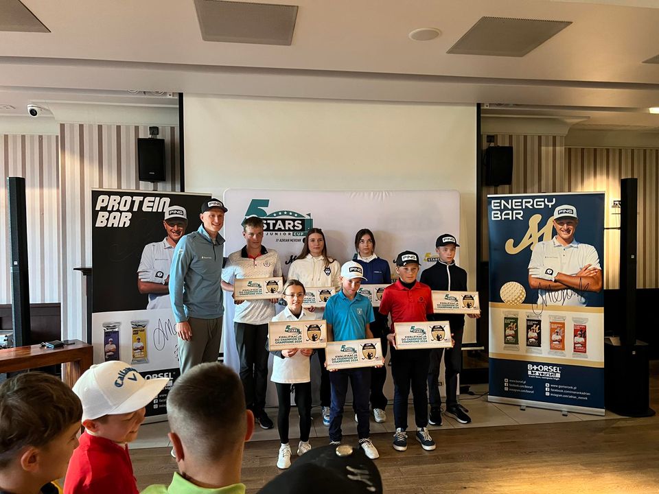 Mateusz Niedworok zwycięzcą prestiżowego turnieju golfowego 5 Stars Junior Cup!