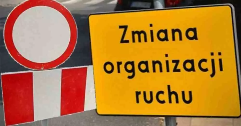 Czasowa zmiana organizacji ruchu w Kołczewie